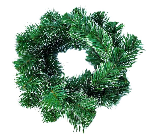 TYK KRANS RYGGRUND TIL JUL CREATE 45cm