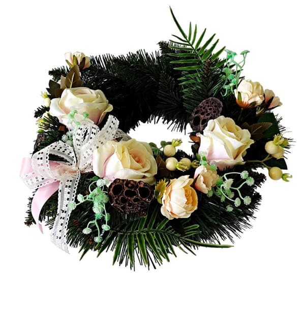 GRAVDEKORERINGSBUNDT CENTRUM FÖR KYRKGÅRDEN 38cm