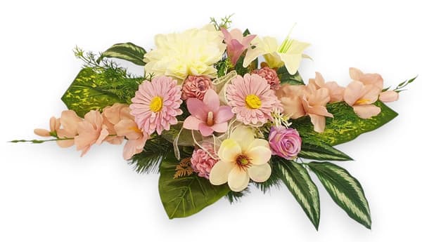 KLASSISK KJÖRKOgårdsklänning XL BLOMMOR FÖR GRAV MED VIKT 70x40