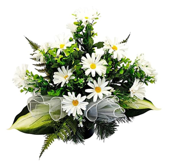 BLOMSTER TIL KIRKEGÅRDEN INDSATS I EN VASE
