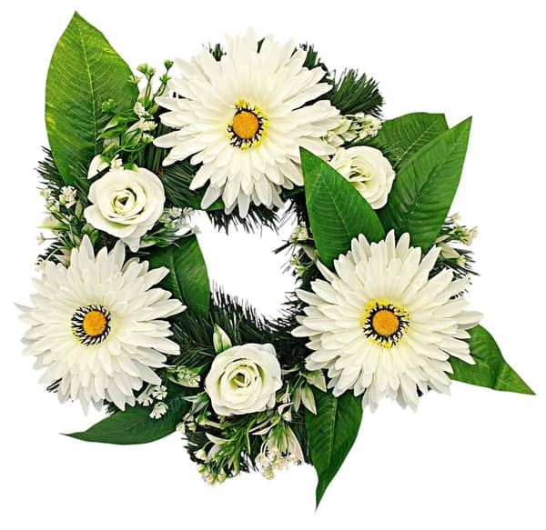 RUND GRAVSKAPELSE 38cm KIRKOVÅDSDEKORERING