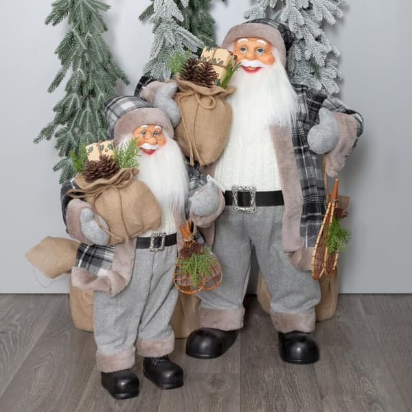 JULTOMTEN 44 X 26 X 80 CM GRÅ