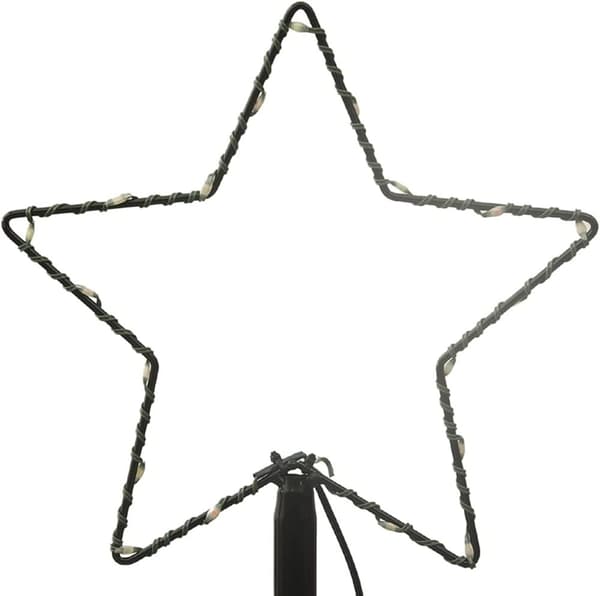 Flagstang juletræ - 300cm - LED - IP44 - 8 lysfunktioner