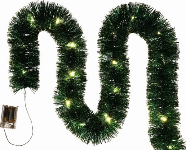 Vihreä LED joulukuusiketju