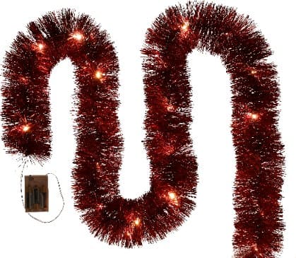 Punainen LED joulukuusiketju