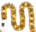 Miniatyrbillede 1 af 3: Guld LED juletræskæde