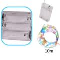 Pikkukuva 5 / 5: LED-lamppujen koristelangat 10m 100LED monivärinen
