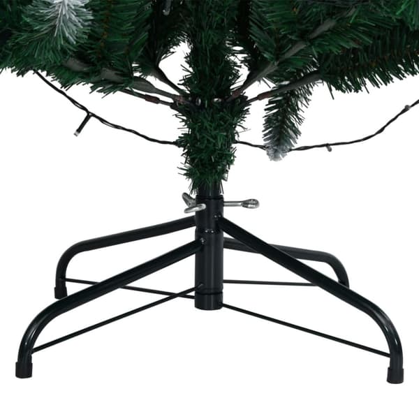 kunstigt juletræ med 300 LED-lys 180 cm