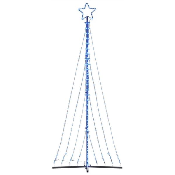 joulukuusen valot 447 Siniset LEDit 249 cm