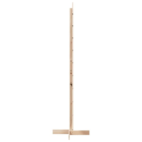dekorativt juletræ 180 cm massivt fyrretræ