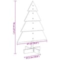 Pikkukuva 8 / 8: Puinen joulukuusi koristeeksi 70 cm massiivi mäntypuuta