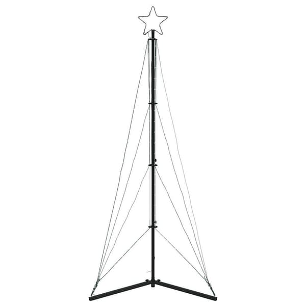 joulukuusen valot 363 Siniset LEDit 182 cm