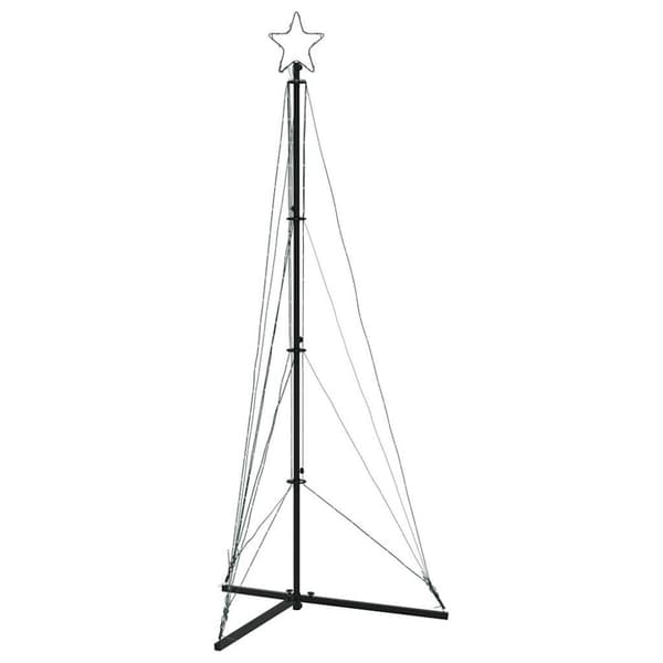 joulukuusen valot 363 Siniset LEDit 182 cm