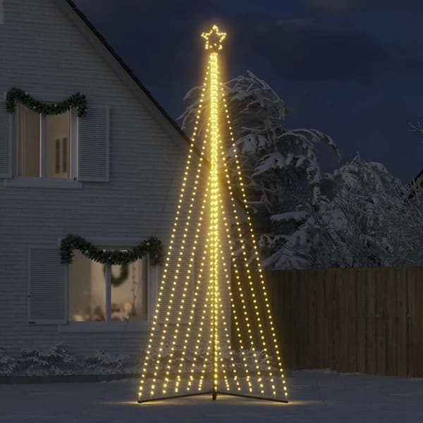 juletræslys 789 LED'er 476 cm varmt hvidt lys