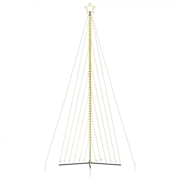 juletræslys 789 LED'er 476 cm varmt hvidt lys