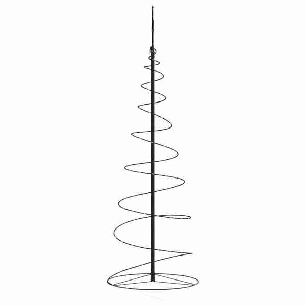 kartiomainen joulukuusi valoilla, 100 lämpimän valkoista LEDiä, 150 cm