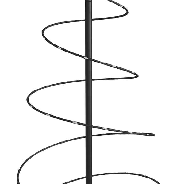kartiomainen joulukuusi valoilla, 100 lämpimän valkoista LEDiä, 150 cm