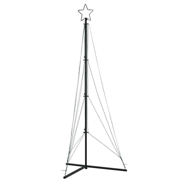 Julgransbelysning 483 LEDs blå 240 cm