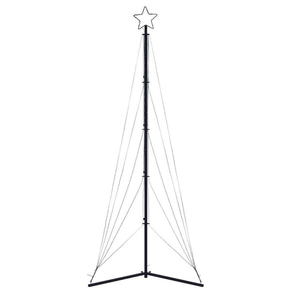 joulukuusenvalot, 525 lämpimän valkoista LEDiä, 302 cm