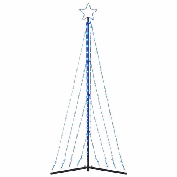 joulukuusen valot 339 Siniset LEDit 187 cm