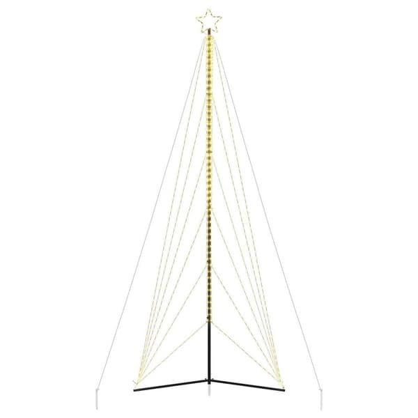 Julgransbelysning 861 LEDs varmvit 478 cm