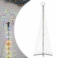 Miniatyrbild 2 av 10: Julgransbelysning 495 LEDs färgglad 300,5 cm