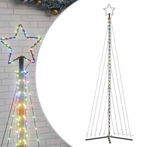 Julgransbelysning 495 LEDs färgglad 300,5 cm