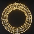 Pikkukuva 1 / 2: Jouluseppele LED-valoilla 38 cm sisäkäyttöön