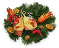 Miniatyrbillede 2 af 6: KRANS JULEPYNT DØRCENTER JULEBORD