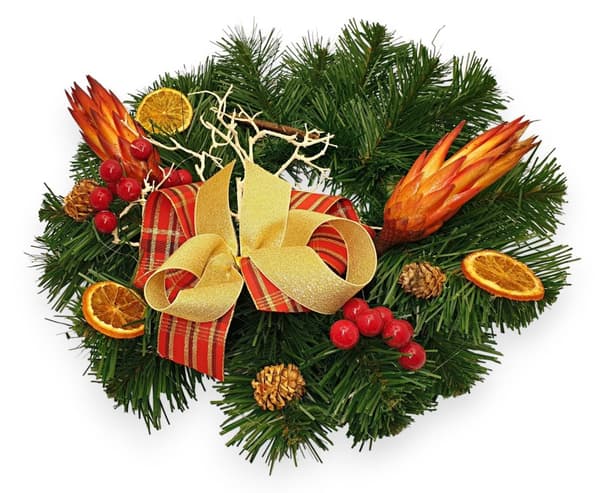 KRANS JULEPYNT DØRCENTER JULEBORD