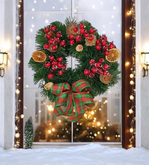 KRANS, JULSKAPELSE, JULAFTON