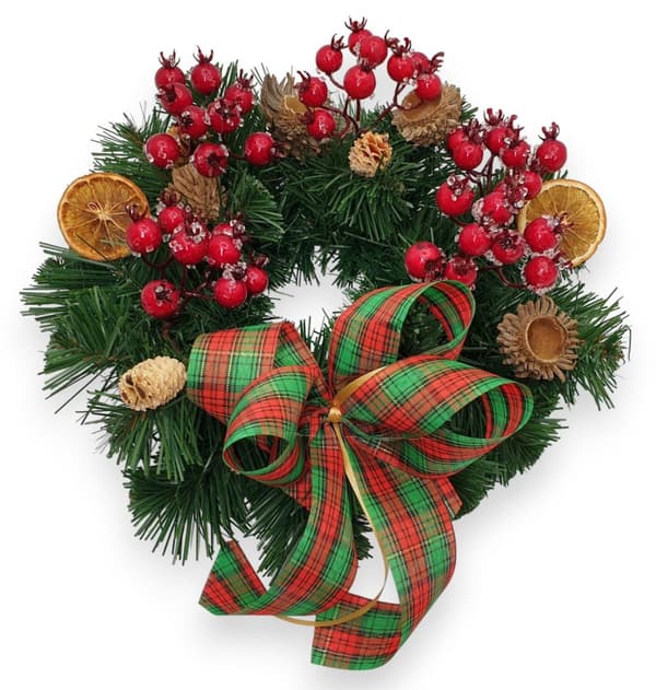 KRANS, JULSKAPELSE, JULAFTON