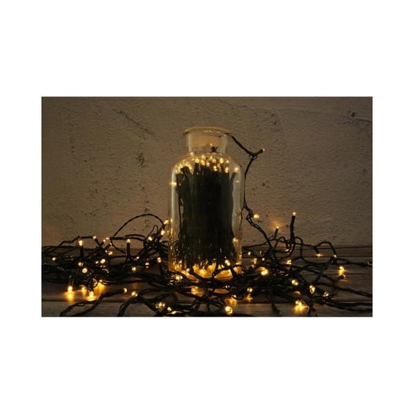 120 LED-julgransbelysning inomhus, varmvit