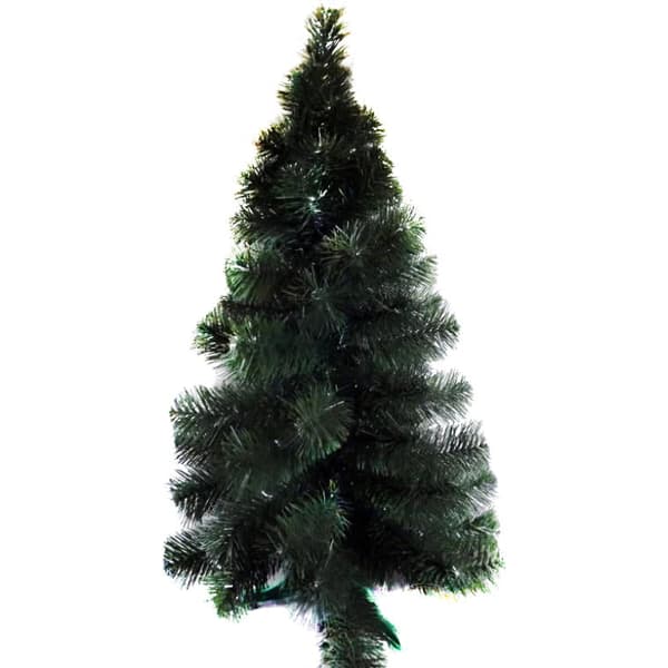 Premium vihreä ja hopea keinotekoinen Goliatin joulukuusi, valmistettu Puolassa, 90 cm korkea