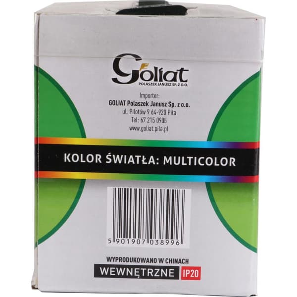 200 LED-moniväristä sisäjoulukuusivaloa renkaassa