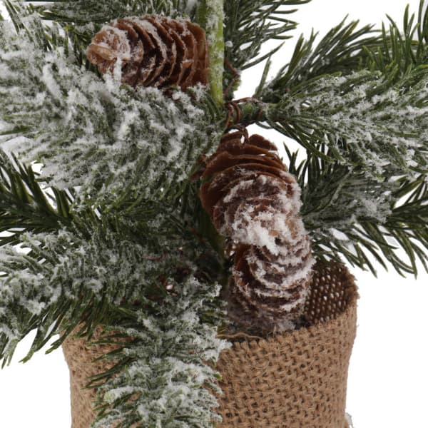 Joulukoristeet: Joulukuusikoristeet lumijuuttia, 38 cm
