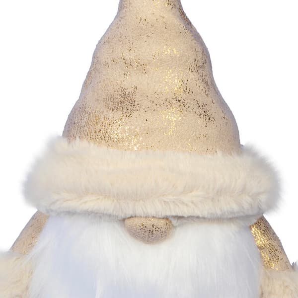 Christmas Scandinavian Guardian Gnome 26cm i guld