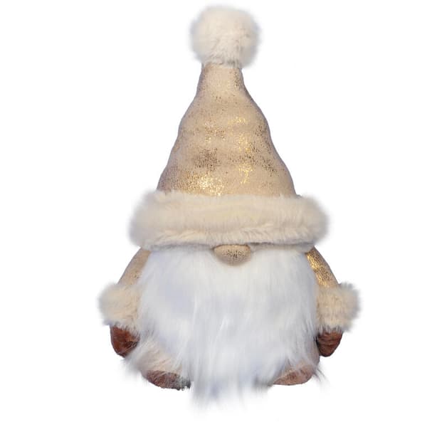Christmas Scandinavian Guardian Gnome 26cm i guld