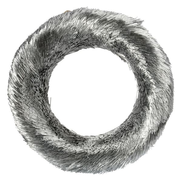DEKORATIV JULKRANS SILVERKRANS 40CM