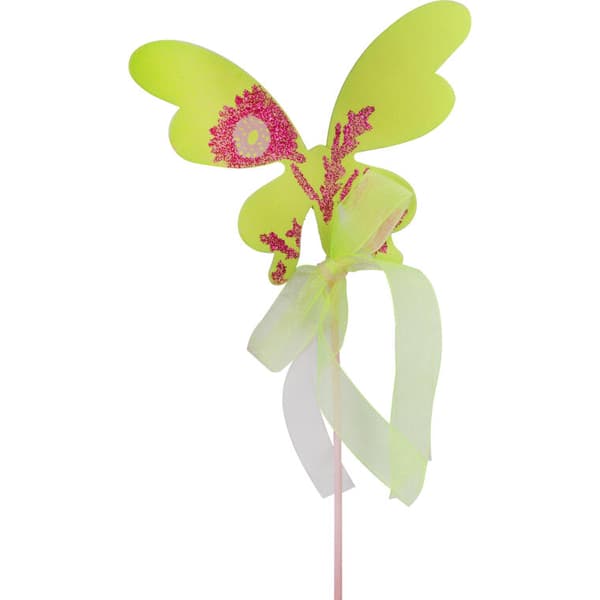 Pääsiäinen puinen perhonen huipulla 50cm - Vihreä/Caladon väri