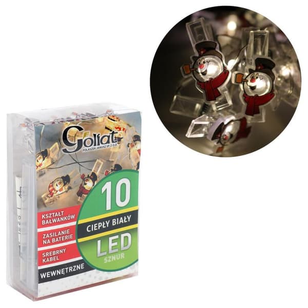 10 LED-LUMIUKKO-OTAVALOT PURISTIMIIN