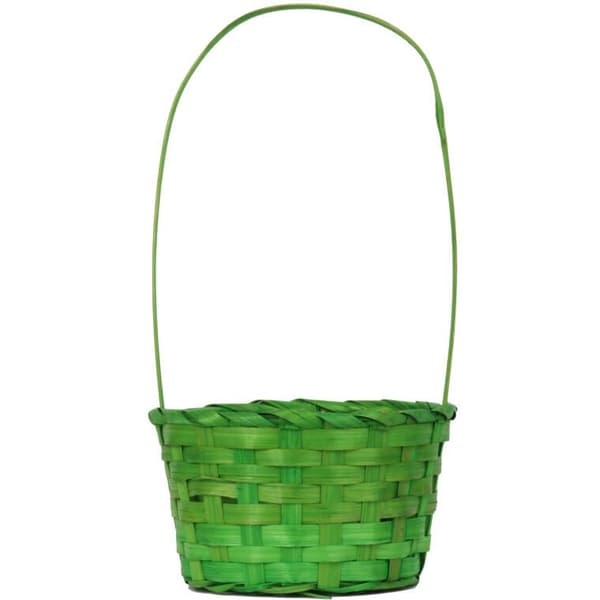 Påskkorg för Święconka, 22 cm, grön