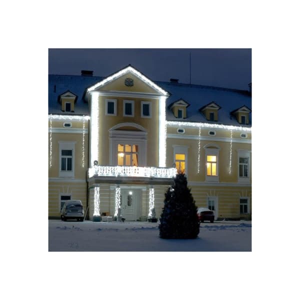 100 LED-ringar inomhus flerfärgade julgransbelysning