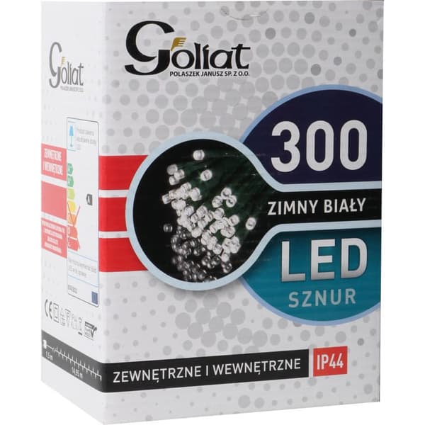 Joulukuusen valot 300 LED sisä/ulko, viileä valkoinen