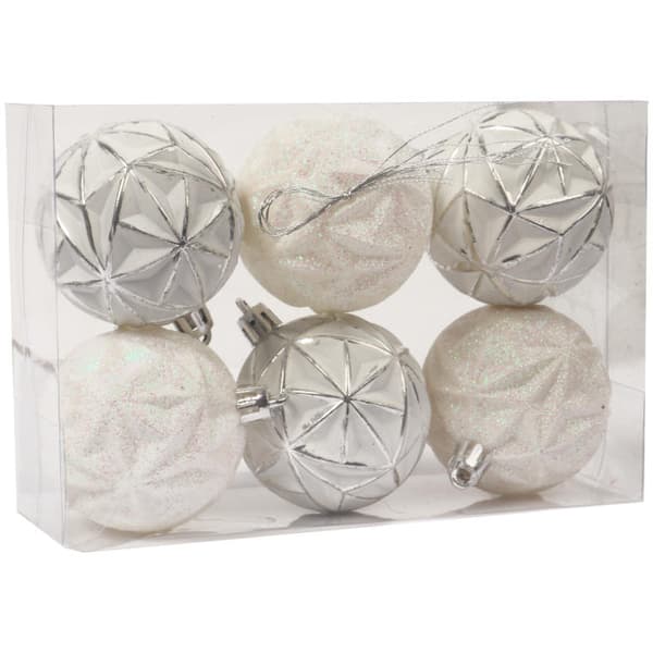 Set, 6 plastkulor, SS-6340