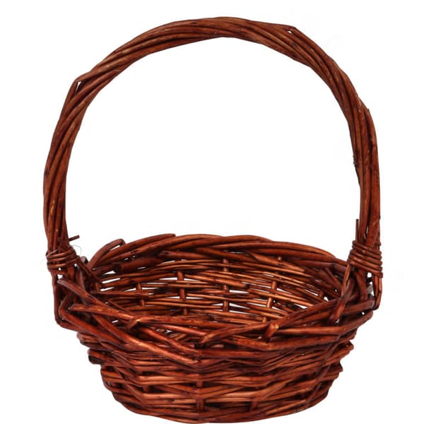 Luonnollinen pääsiäiskori pääsiäiseksi, 18 cm korkea, 20 cm korkea