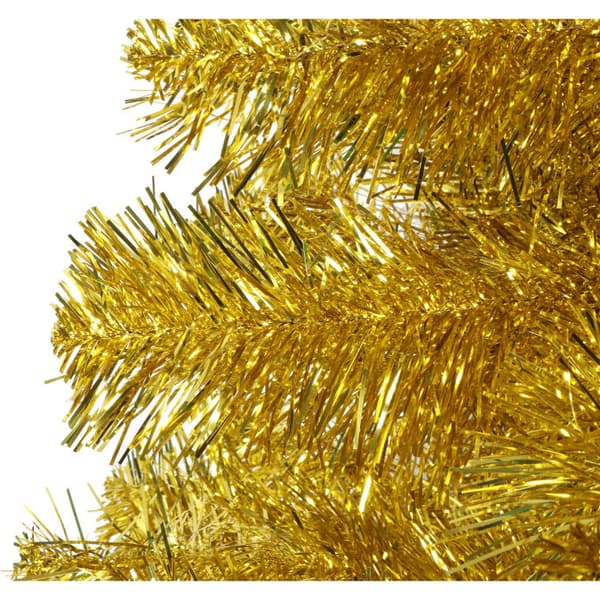 Julgran inomhus guld, höjd 90 cm, modellerbar, stativ ingår