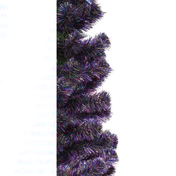 Sisä joulukuusi Fluo Vihreä-violetti 90 CM valotehosteella