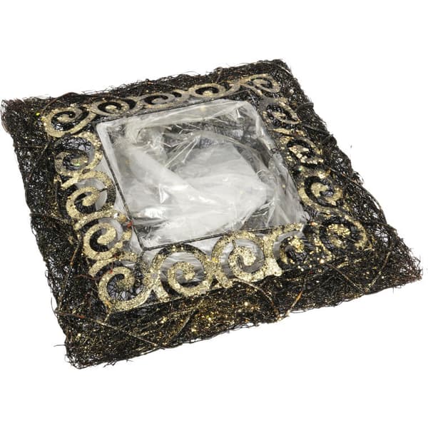 Christmas Cover-Brown Base for Rattan Fascinate Decoration, 40 cm