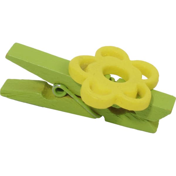 Uppsättning färgglada påskdekorationer - 24 element i en PVC-låda